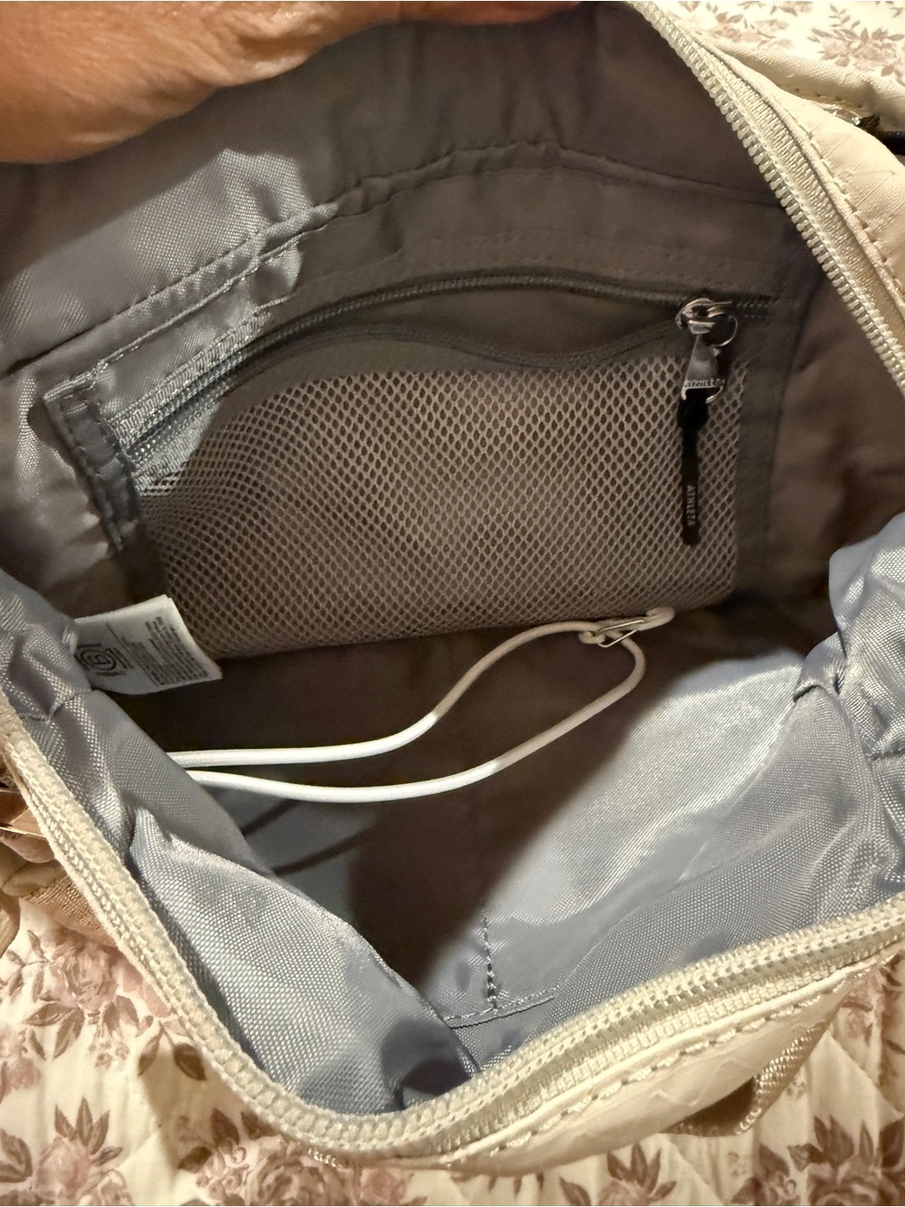 Athleta Light Beige Crossbody Sling - Picture 4 of 7